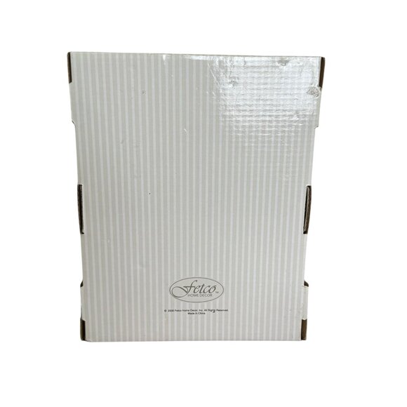 Elegant Fetco Home Decor 5x7 Frame With Rhinestone Accents Metallic Finish - Picture 5 of 6